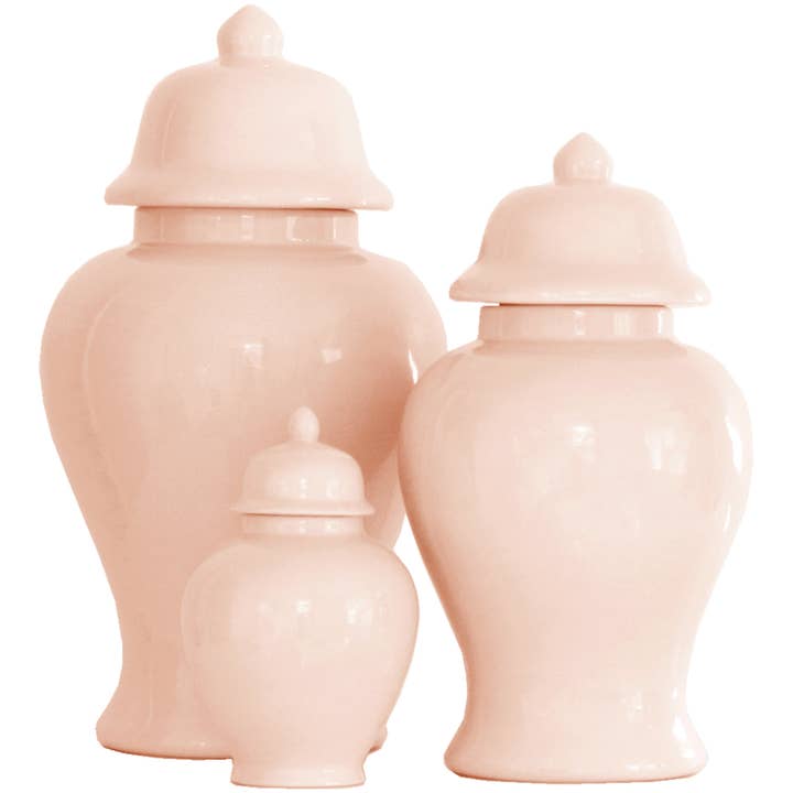 Blush Ginger Jars for wholesale by Lo Home | Ruby Clay