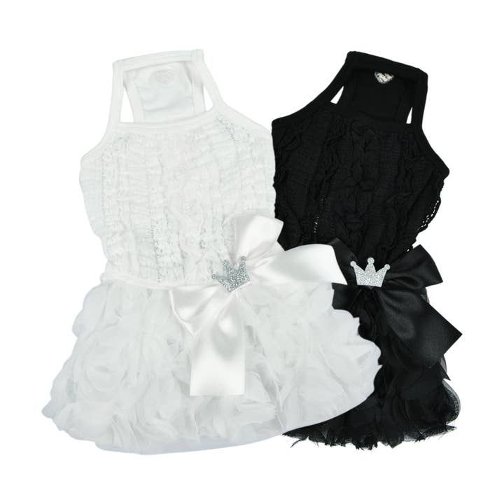 ROBE POUR CHIEN EN DENTELLE FLORALE OTELIA PINKAHOLIC pour la vente par Puppia International Inc.