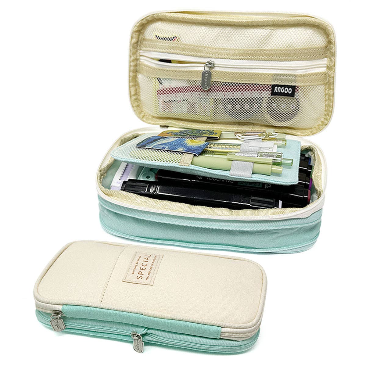 Wrapables.com - Wholesale Pencil Case/Pouch - Wrapables Large Capacity Pencil Case Expandable Pencil Pouch12
