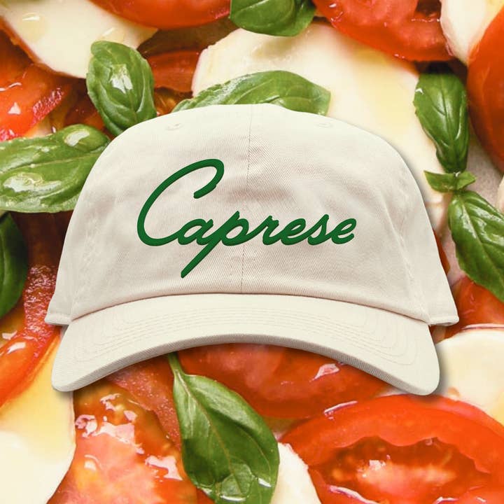 Caprese Dad Hat for wholesale by Craft MFG