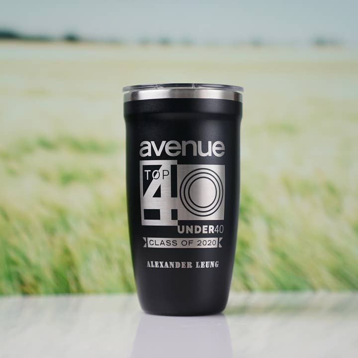 LAMOSE - Wholesale Insulated Mug/Tumbler - Custom Laser Engraved Tumbler Coffee Shop Business Logo 16oz8