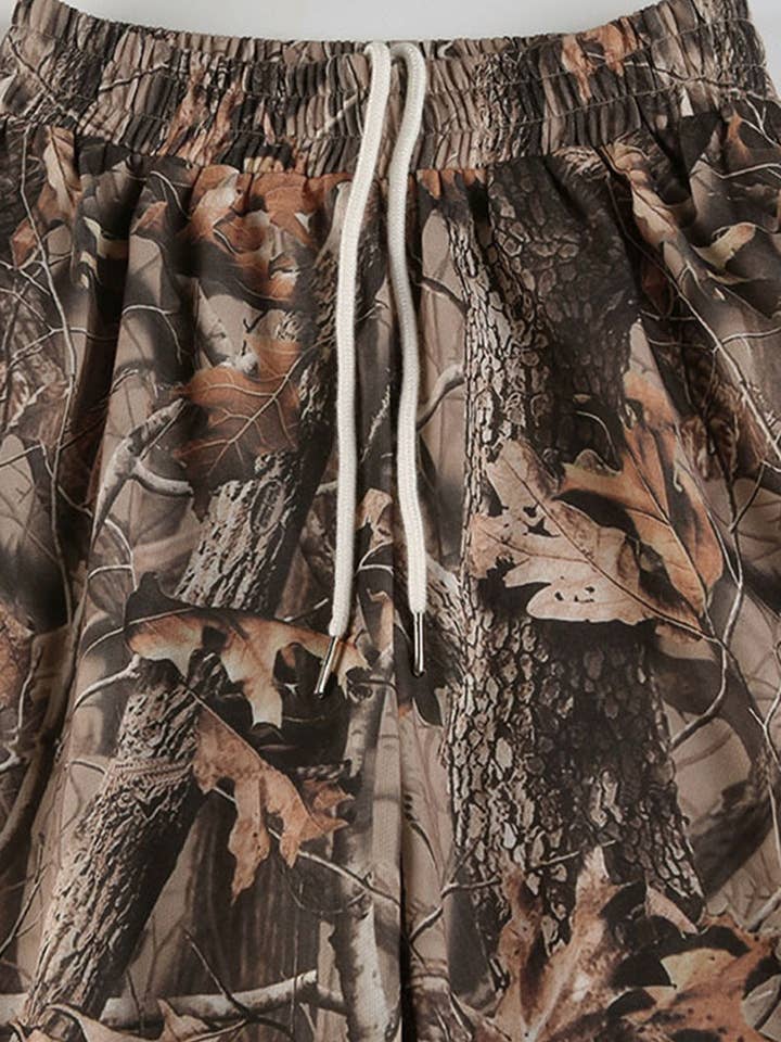 BROWN Camouflage Casual Lounge Pants for wholesale on Faire7