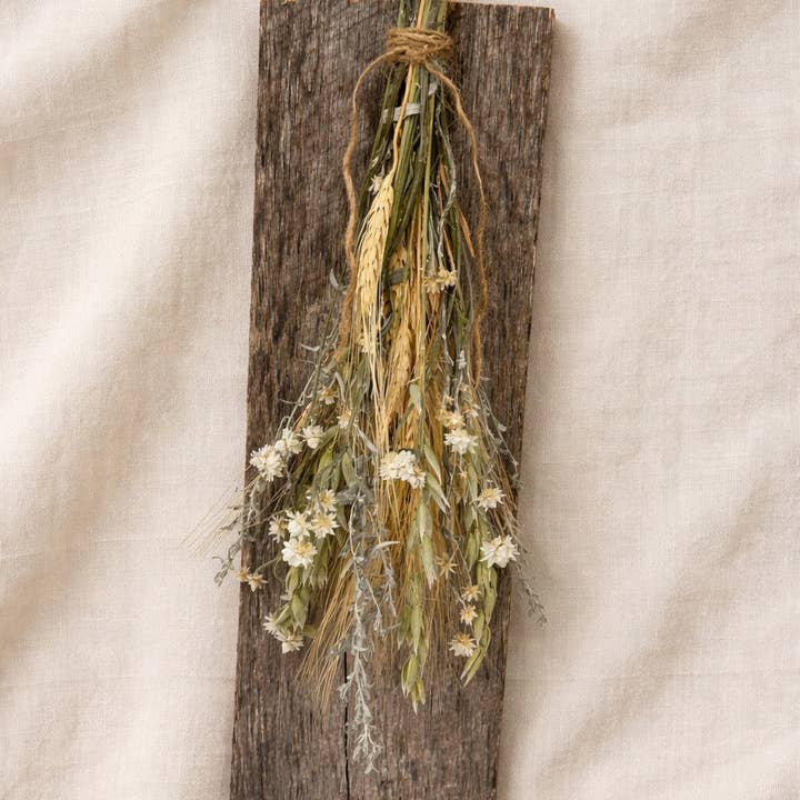 Natures Field on Weathered Board for wholesale by Dried Decor