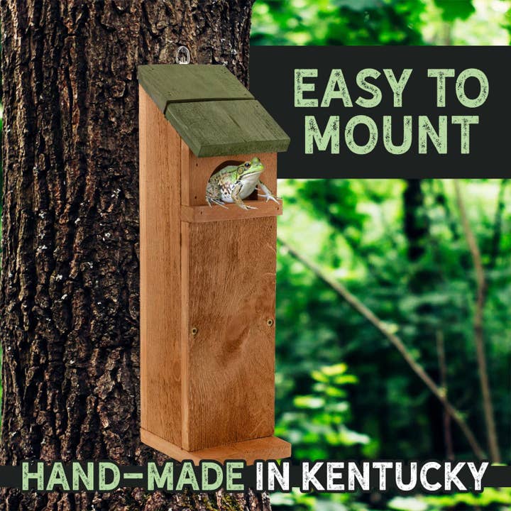 Kurated Korner - Wholesale Bird House - Uncle Dunkel's Tree Frog House2