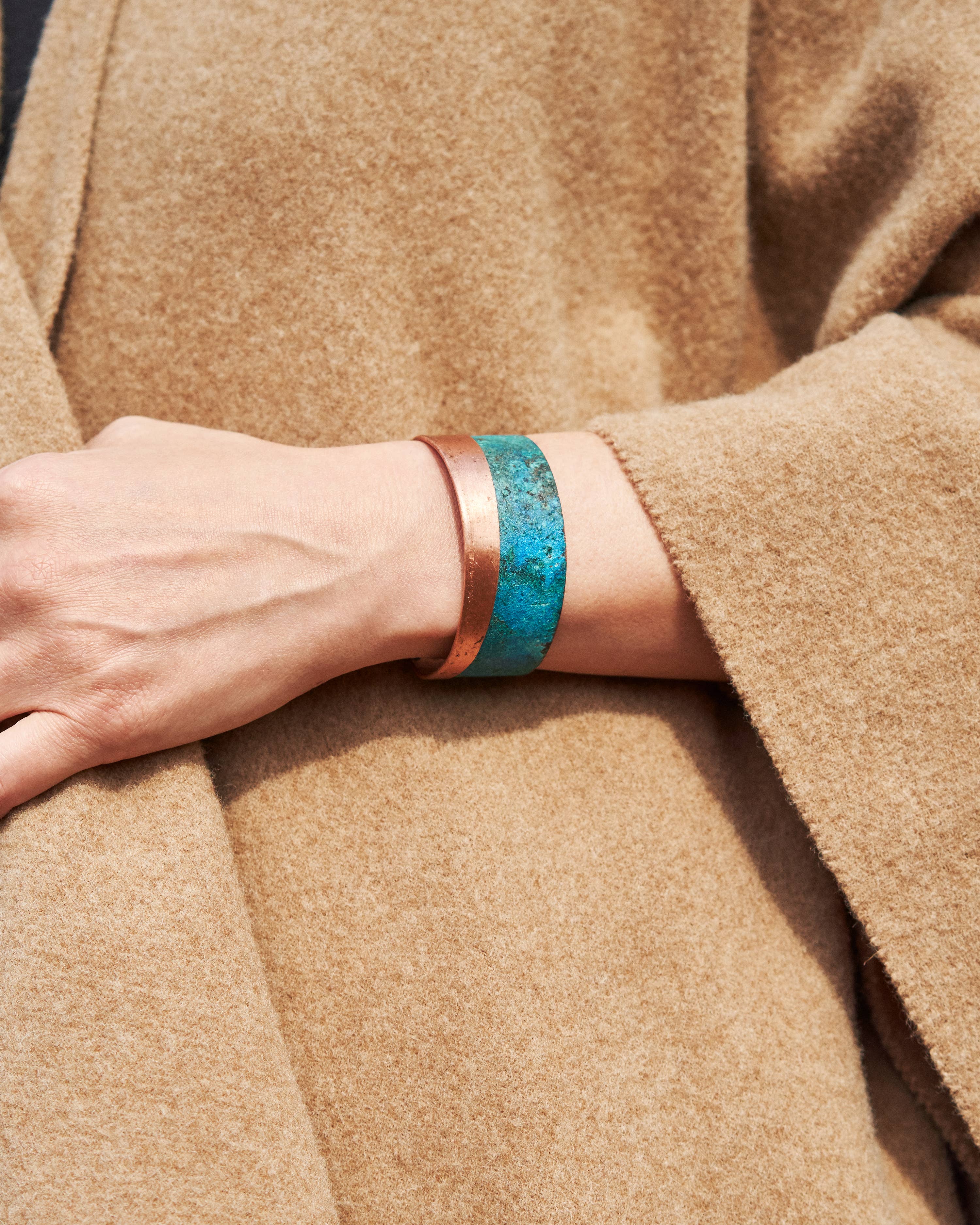 Moondance Artwork – Pulseira de punho por atacado – O manguito de meia dobra3