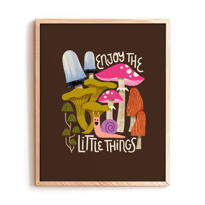 Snail Print for wholesale by Hideaway House Studio