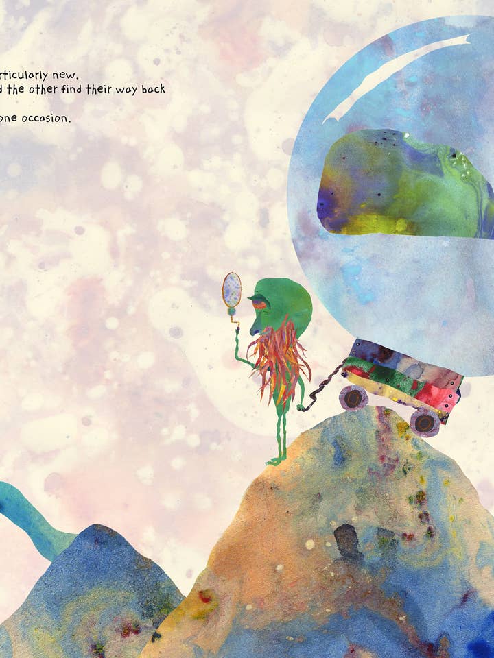 Hilfe bei Finding Your Way Home - Kunstdruck - Abstrakte Malerei für den Großhandel von The Art of Seth