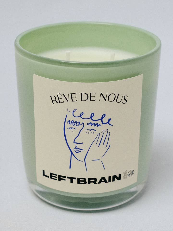 Rêve De Nous 8oz Candle for wholesale by LeftBrain