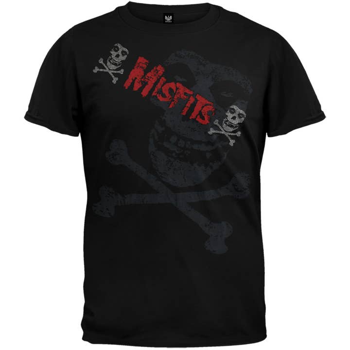 Misfits - Skull & Crossbones Men's T Shirt for wholesale by Official Store