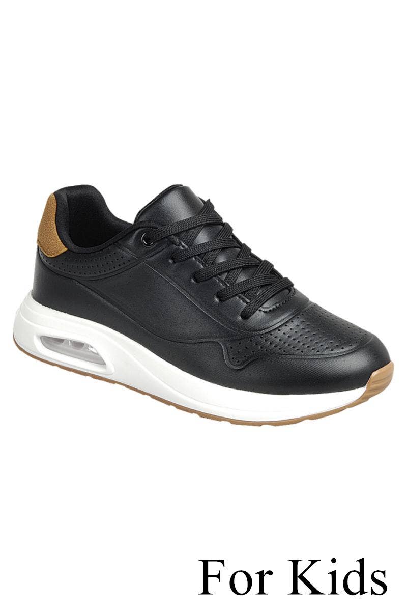 FASHION EMPORIO - Wholesale Athletic Sneakers - Kids - Kids Lace up Sneaker Shoes FL-SKIP-21K3