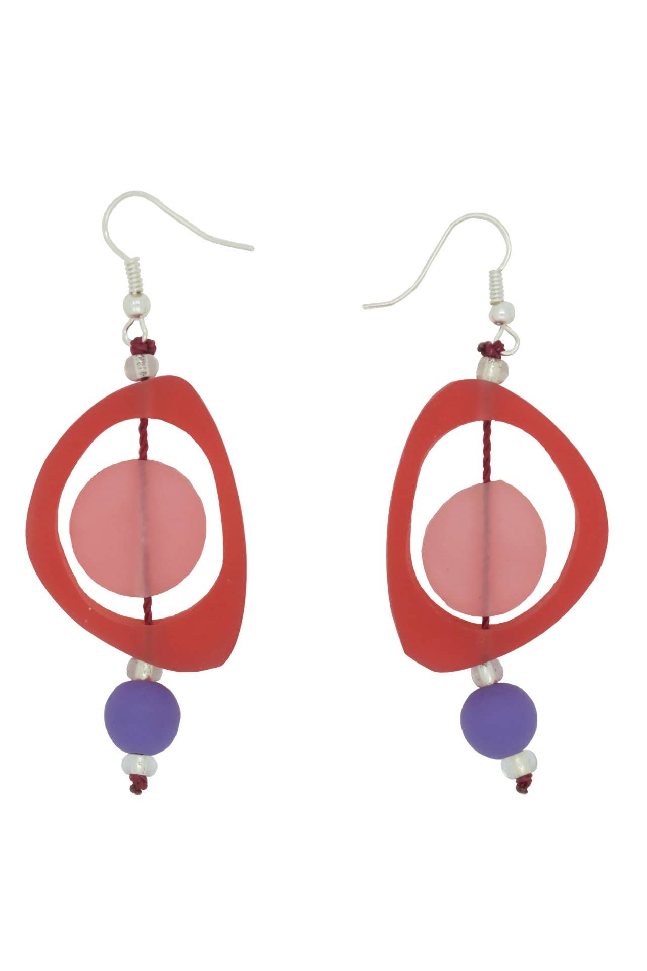 Nusantara Inc. - Wholesale Dangle Earrings - Diwali Resin Earrings-028030