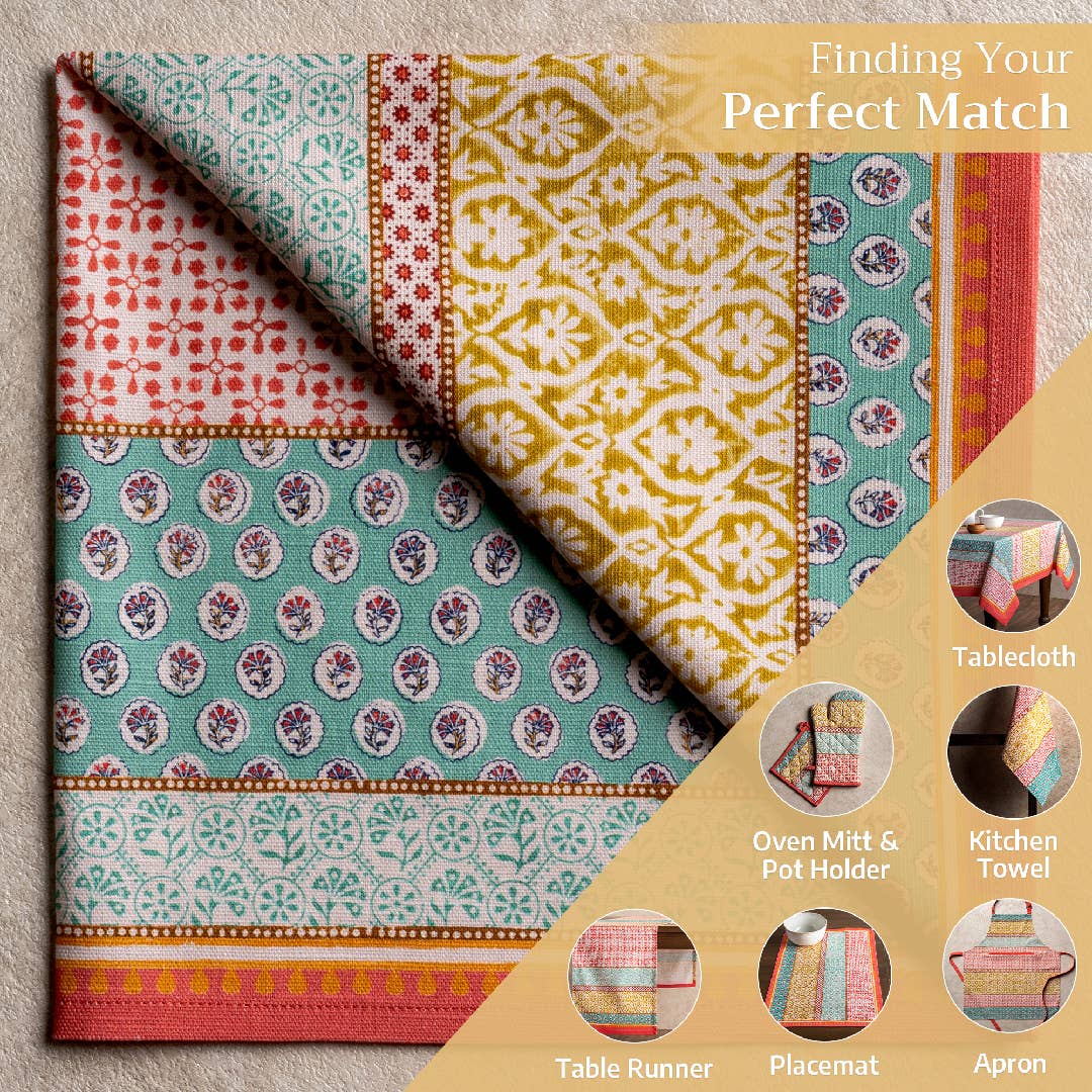 Maison d'Hermine - Design in Every Thread - Wholesale Dinner & Cloth Napkin - Napkins 100% Cotton 20" x 20" - Set of 4 - Provence5