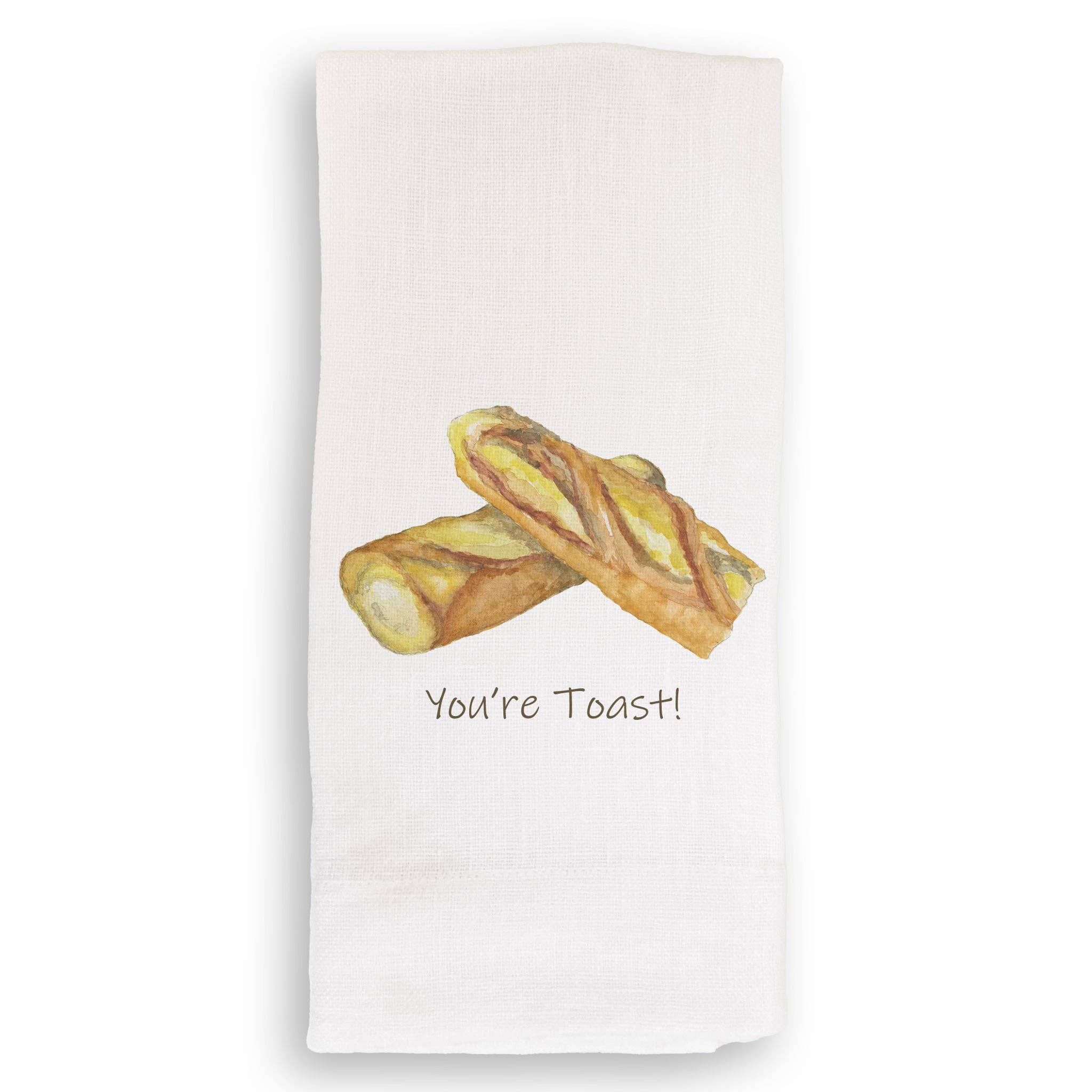 French Graffiti – wholesale Kökshandduk – Baguette med citat2