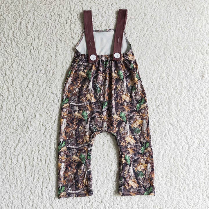 Aier Wholesale - Wholesale Jumpsuit - Baby - baby boys camo deer jumpsuits overalls1