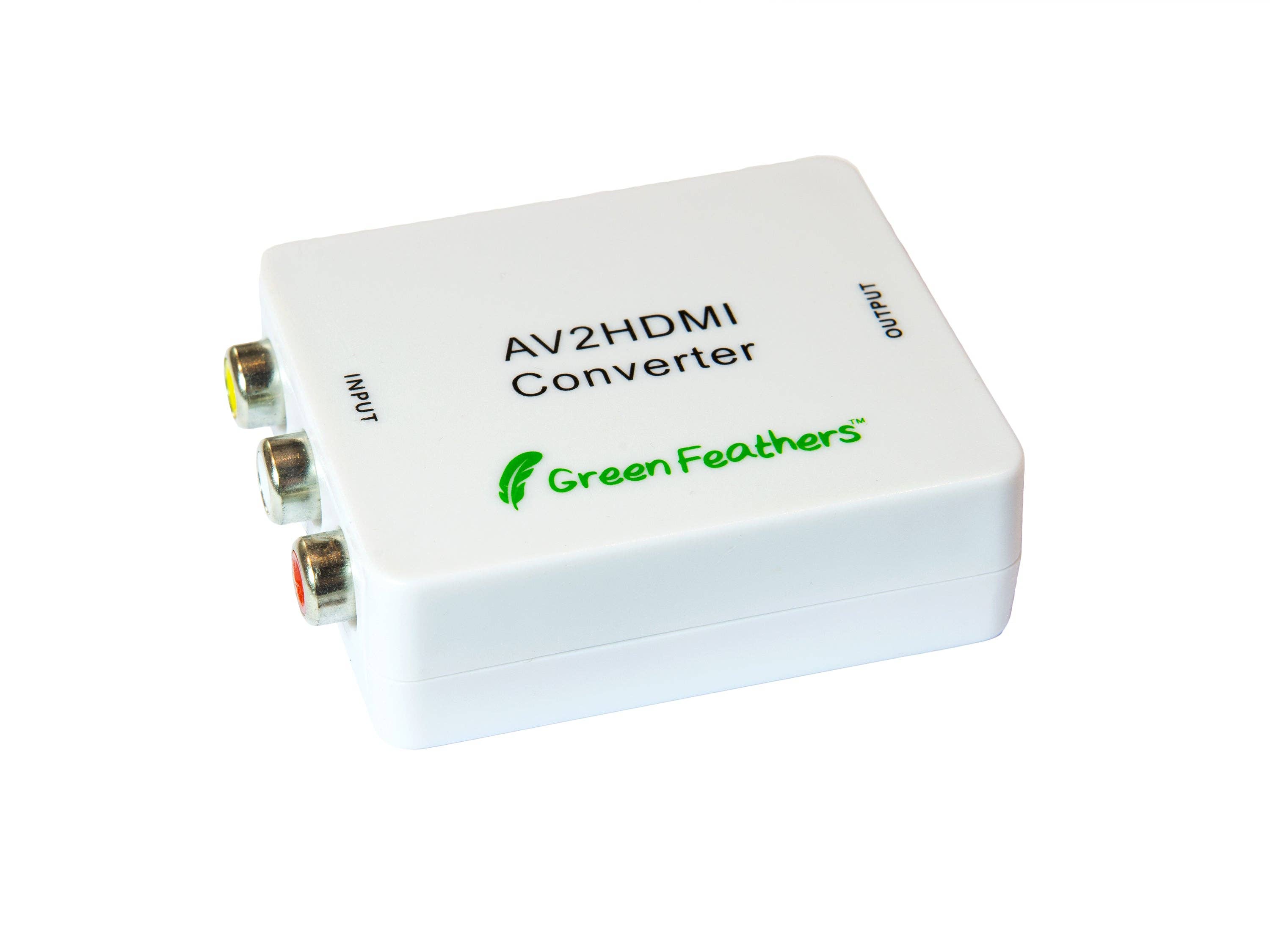 Green Feathers – wholesale USB adapter – AV to HDMI Converter1