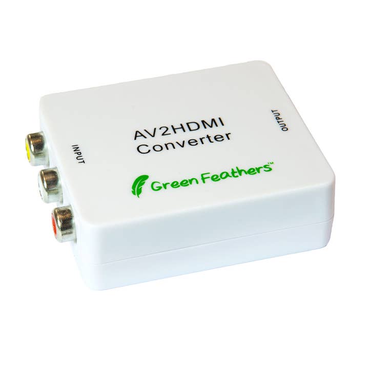 Green Feathers – wholesale USB adapter – AV to HDMI Converter1