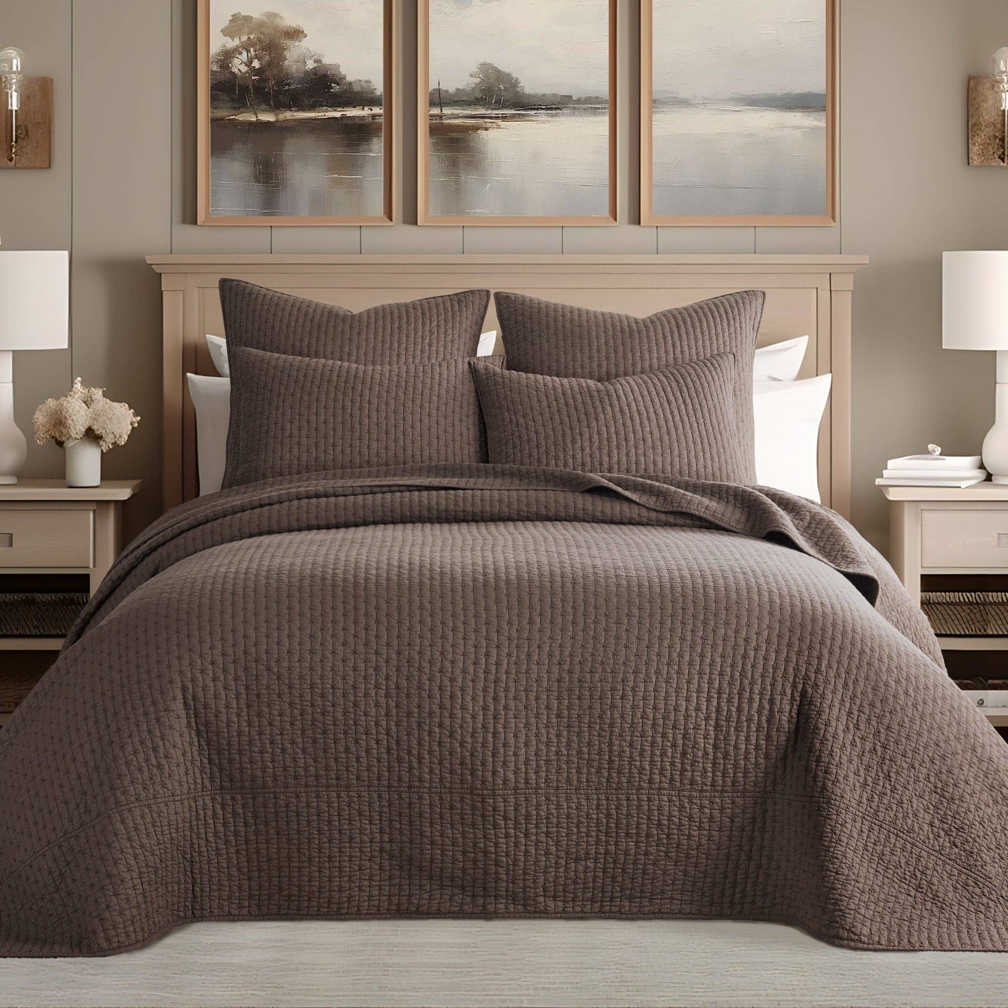 Levtex Home – Engroshandel Sengesæt – Cross Stitch sengetæppe sæt103