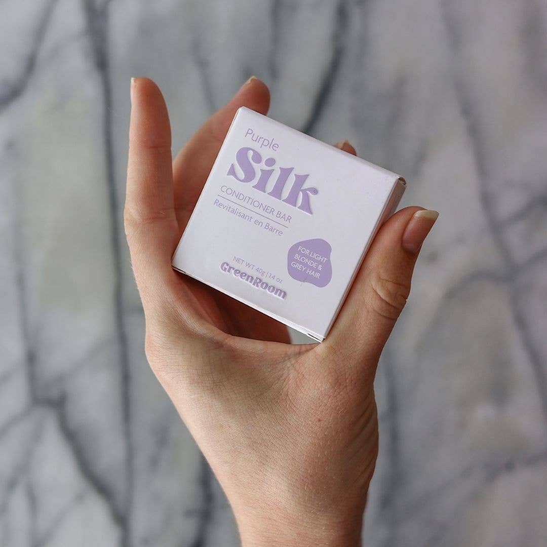 Green Room - Vente Après-shampoing - Bar revitalisant PURPLE Silk7