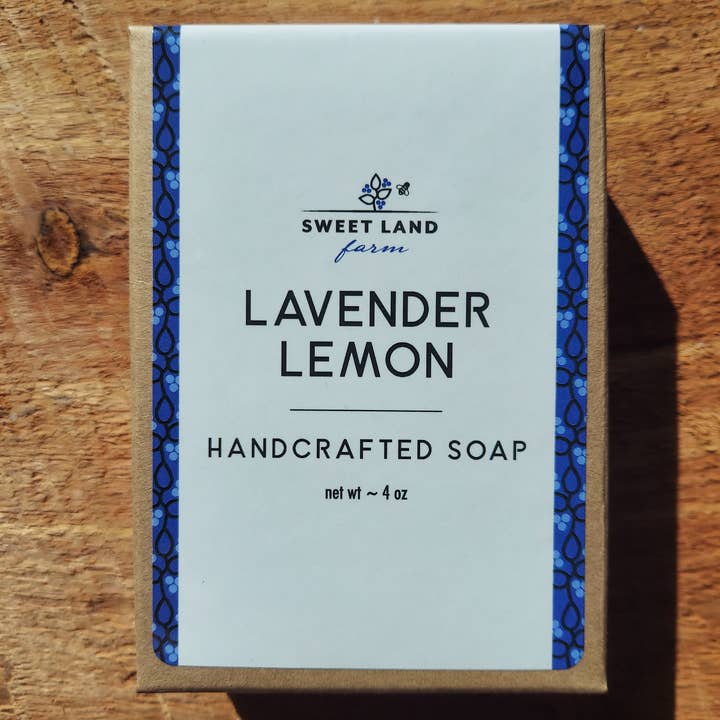 Handmade Goat Milk Soap - Boxed (Various Scents) for wholesale by Sweet Land Farm LLC