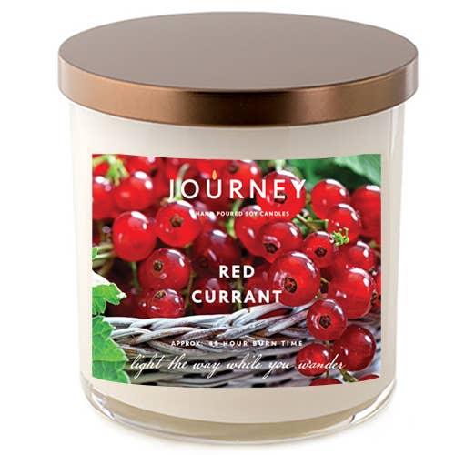 Red Currant Journey Soy Wax Candle for wholesale by Journey Candle
