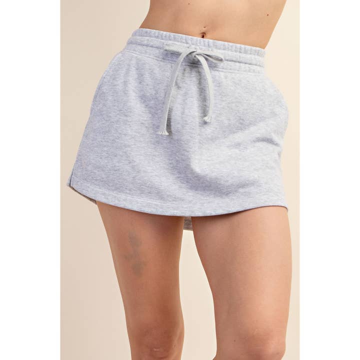 Rae Mode - Wholesale Broekrok - Dames - FRENCH TERRY KORTE ROK6