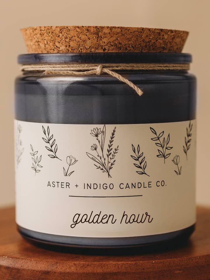 Golden Hour | Fall Candle NEW for wholesale by Aster + Indigo Candle Co.