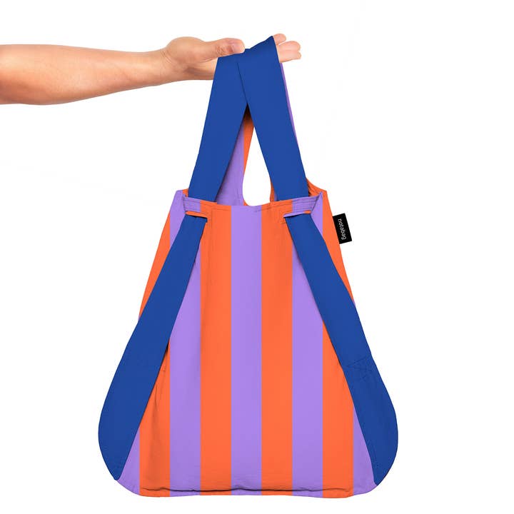 Notabag – wholesale Backpack – Unisex – Notabag - Royal Stripes, Summer, Spring