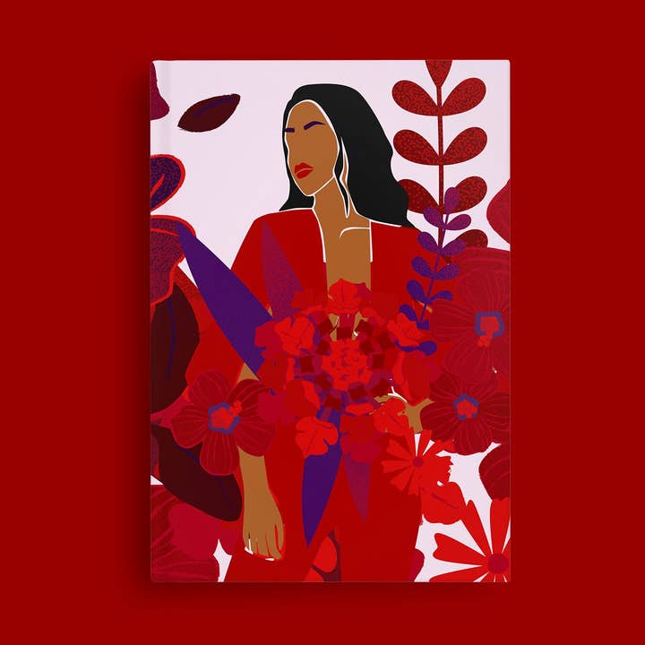 Delta Sigma Theta Sorority Inspired Journal DST 1913 Floral for wholesale by OFC Tees & Gifts