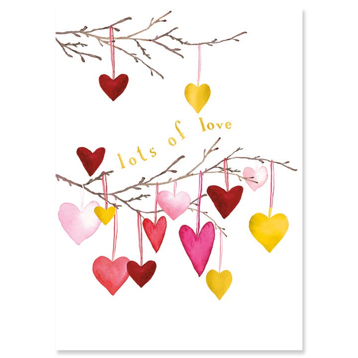 LOVE GROWS|J&M MARTINEZ VALENTINE'S DAY CARD for wholesale by Calypso Cards LLC