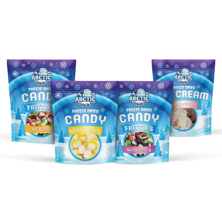 Arctic Farms - Wholesale Hard Candy - Bundle Pack A Freeze-Dried Candy & Ice Cream for Halloween