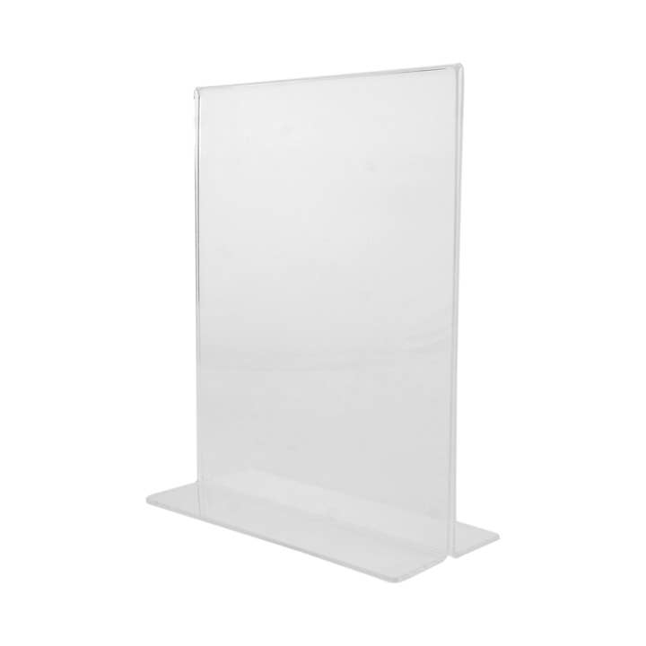 Suburban Sales - Wholesale Retailer Display Stand/Case - Bottom Load Acrylic Sign Holders - Menu Display1