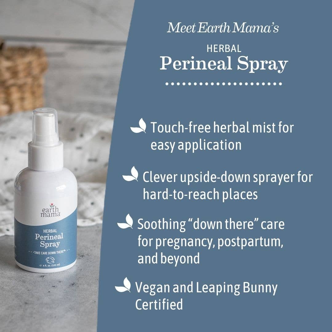 Earth Mama Organics - Wholesale Pain Relief Spray/Cream - Herbal Perineal Spray4