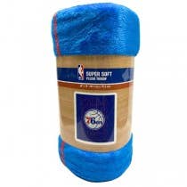 Pegasus Oversized Plush Blanket- Philadelphia 76ers for wholesale by St. Louis Wholesale LLC