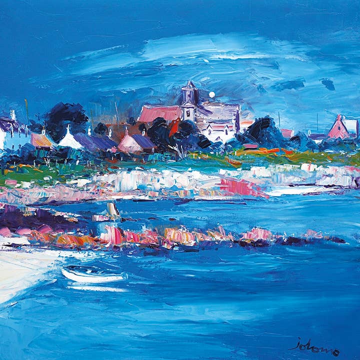 Jolomo Pot Stand Luz da noite na Abadia Iona por atacado de Island Blue Publishing