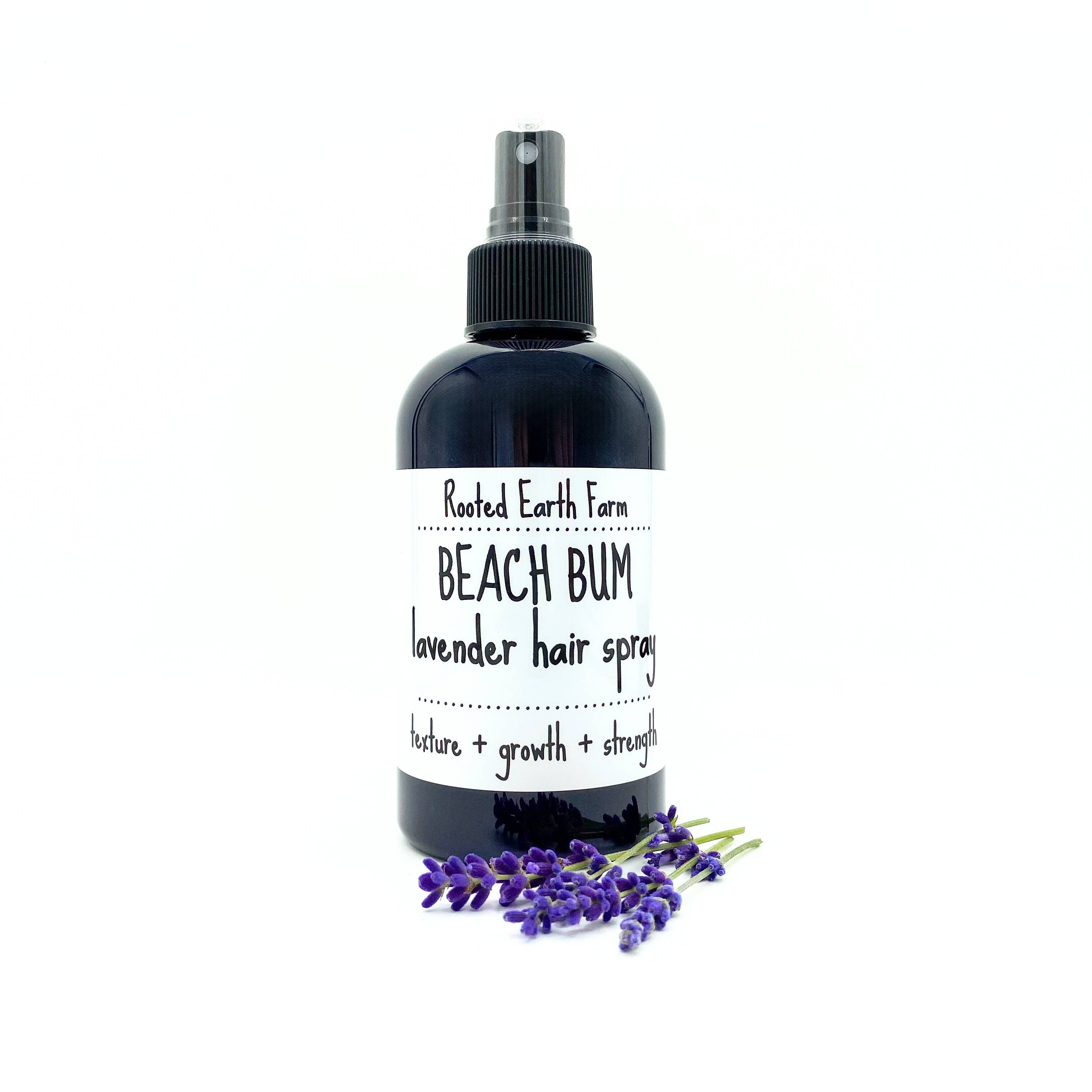Rooted Earth Farm + Apothecary - Wholesale Hair Spray - Beach Bum Sea Salt Hair Spray - 4 Scent Options - Herbal