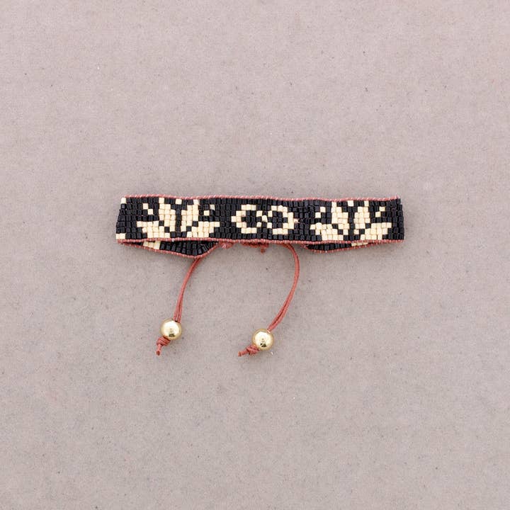 Ethnisches Armband Makramee Perlen für den Großhandel von Sonata