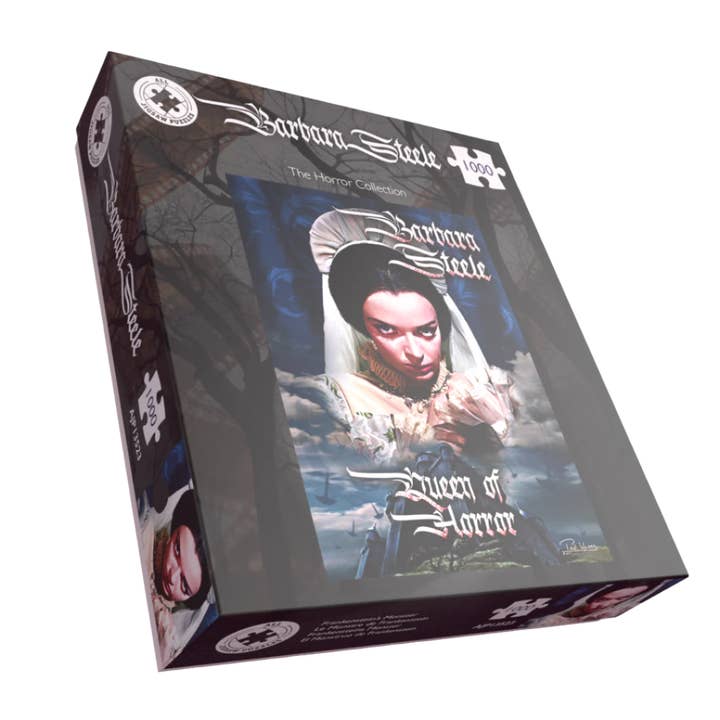 Barbara Steele Queen of Horror 1000 Piece Jigsaw Puzzle for wholesale by All Jigsaw Puzzles