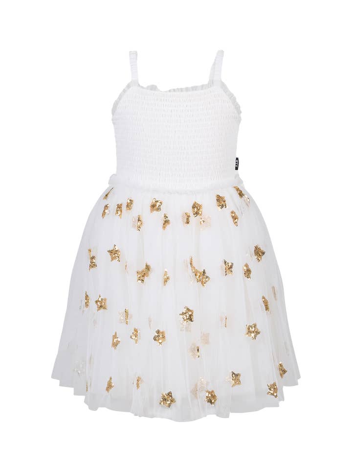 WISHES TULLE DRESS IN SNOW CONE STARS for wholesale on Faire6