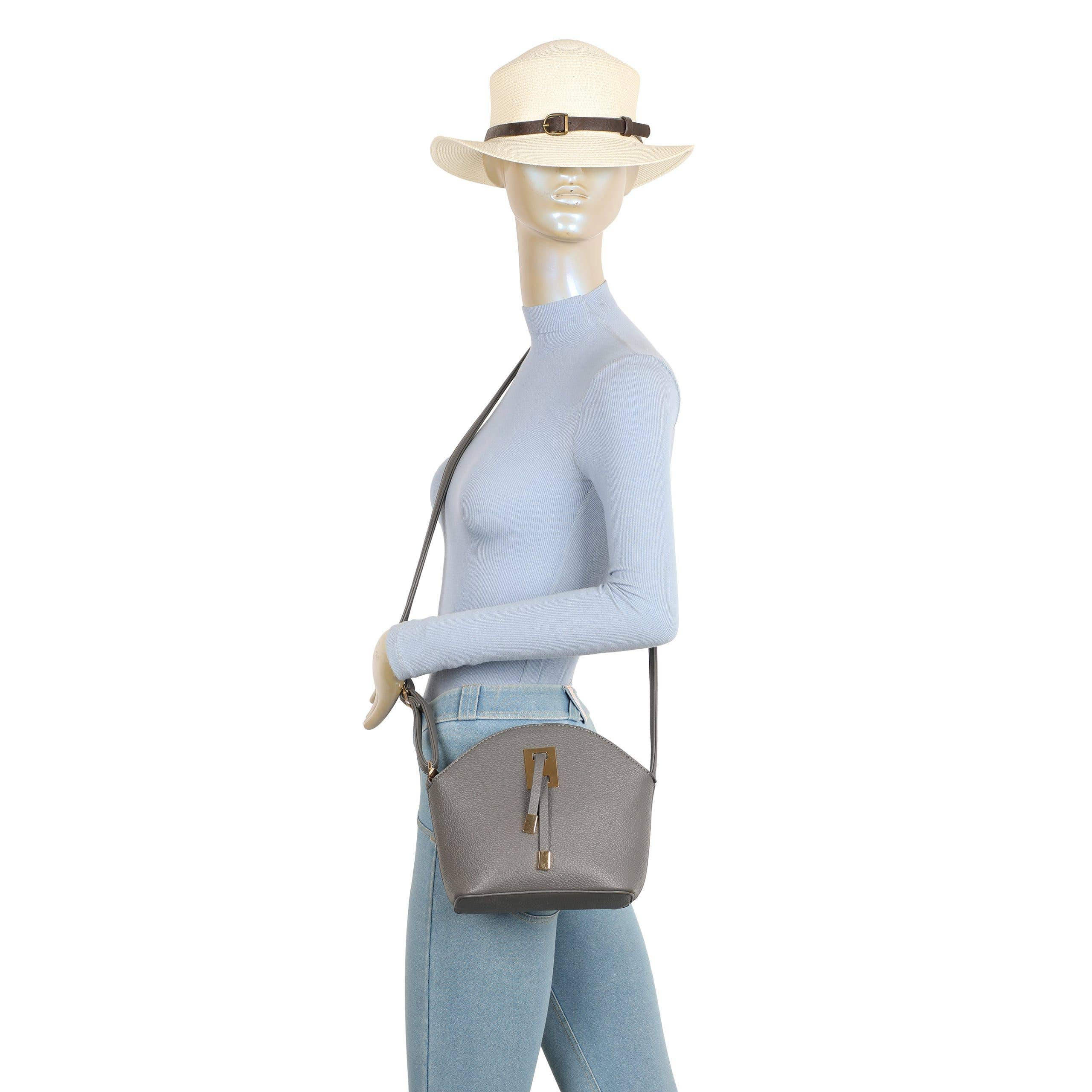 Ellas Trading – wholesale Crossbody bag – Women's – Long Slim Strap Crossbody Handbag Half Moon Purse13