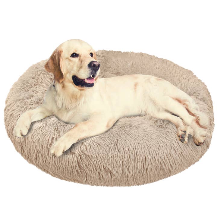 PetAmi - Wholesale Pet bed – Cat/dog - Fluffy Calming Donut Pet Bed8