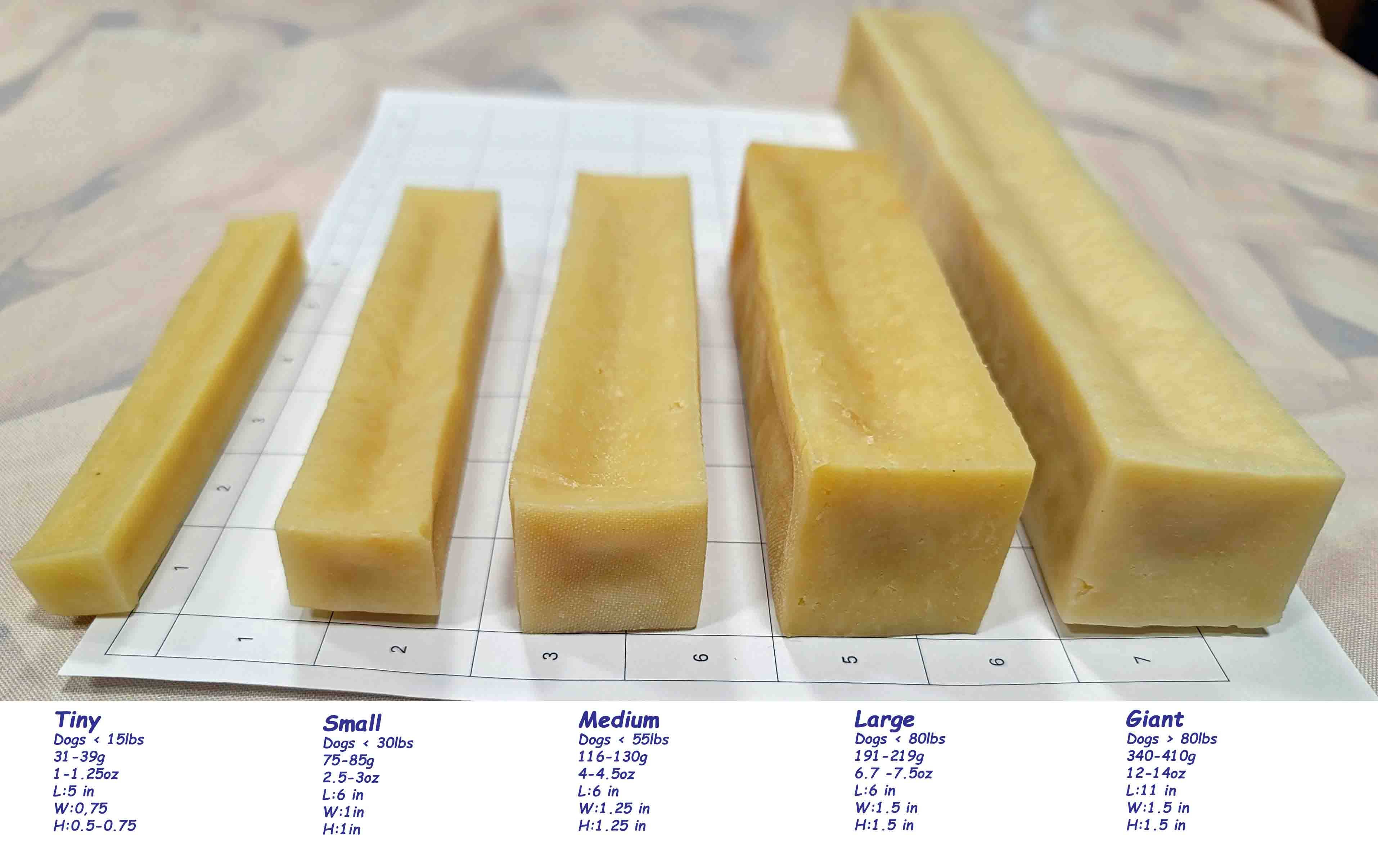 JUST Cheese Chews - Wholesale Pet Treats - Dog - Dog Cheese Chew - Small - Himalayan Yak ~2.6 oz8