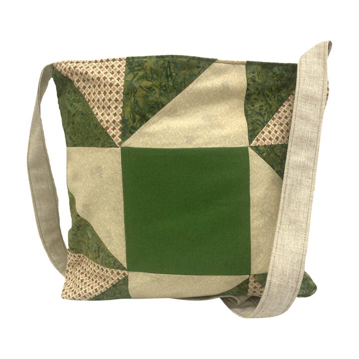 Patchwork Tote Bag by Pa Moe for wholesale by Shop Refugee