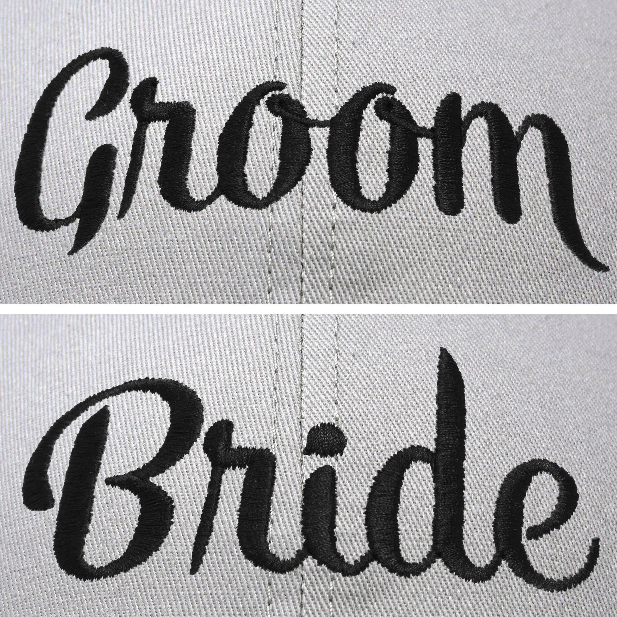 Dalix - Venta al por mayor Gorra de béisbol - Unisex - DALIX Novia Novio Papá Sombreros Gorras De Béisbol Gorras De Boda Recién Casados13