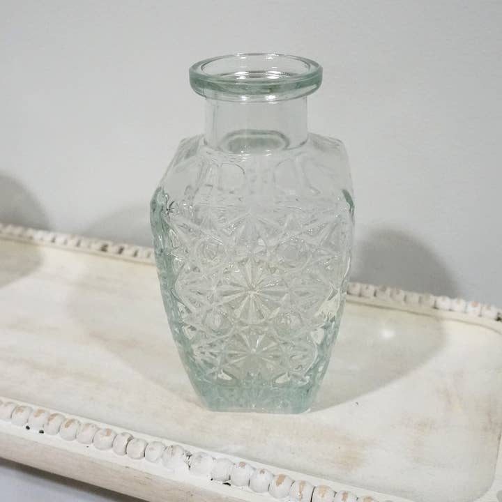 Sweet Home Deco - Venta al por mayor Floreros - Jarrones rústicos con forma de flor, jarrones decorativos para centros de mesa, jarrón vintage
