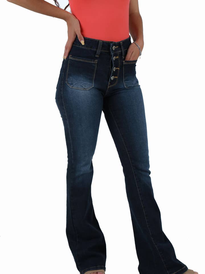 Kvinnors byxor med klockficka plastron för wholesale av Aterrisage