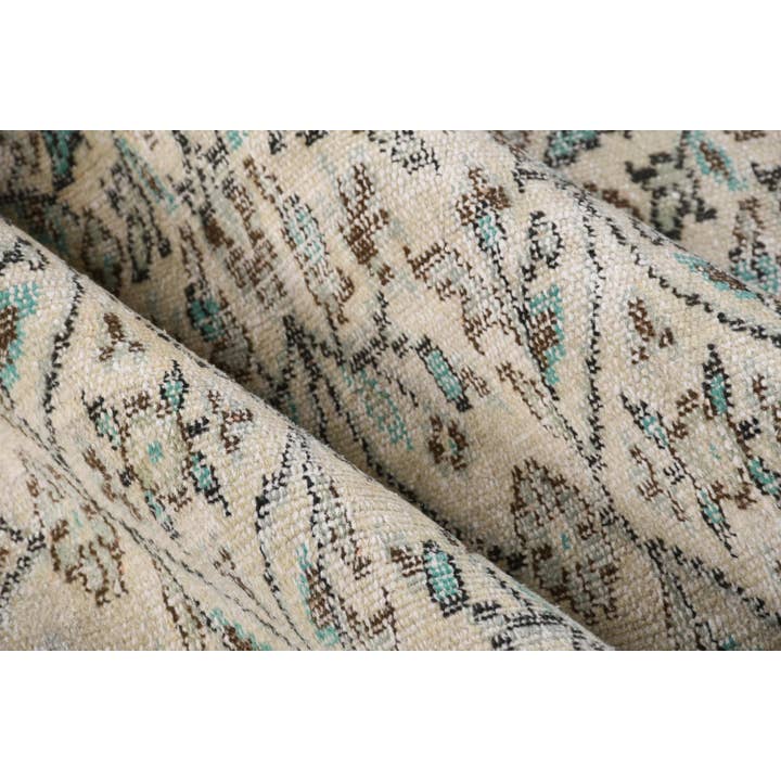 The Loom Wholesale - Wholesale Area Rug - Vintage Turkish Rug, Neutral Aztec Design, SCR-9339