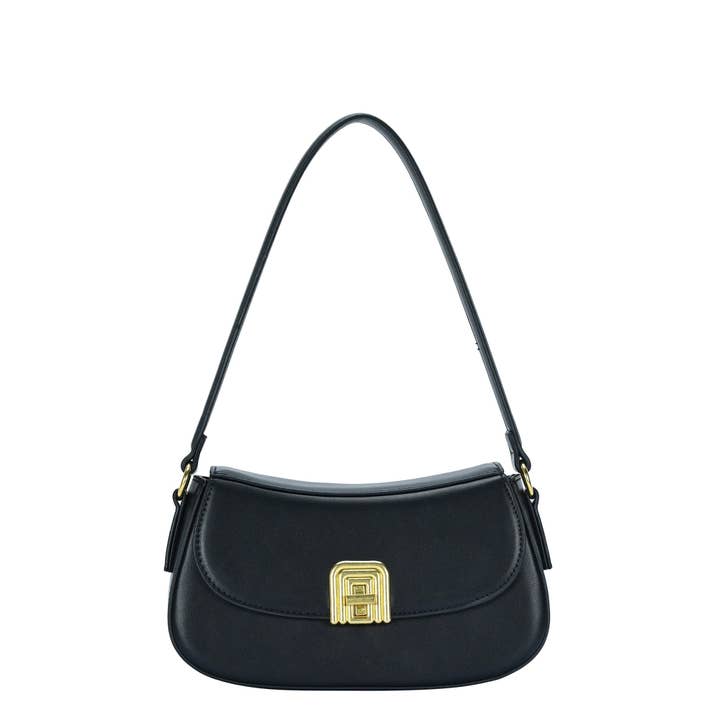 MMS Brands - Wholesale Shoulder Bag - Women's - Lyra Twist Lock Shoulder Bag