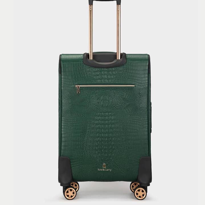 Tote&Carry - Wholesale Luggage - Apollo 2 Suitcase 2 Piece Set in Emerald Green4