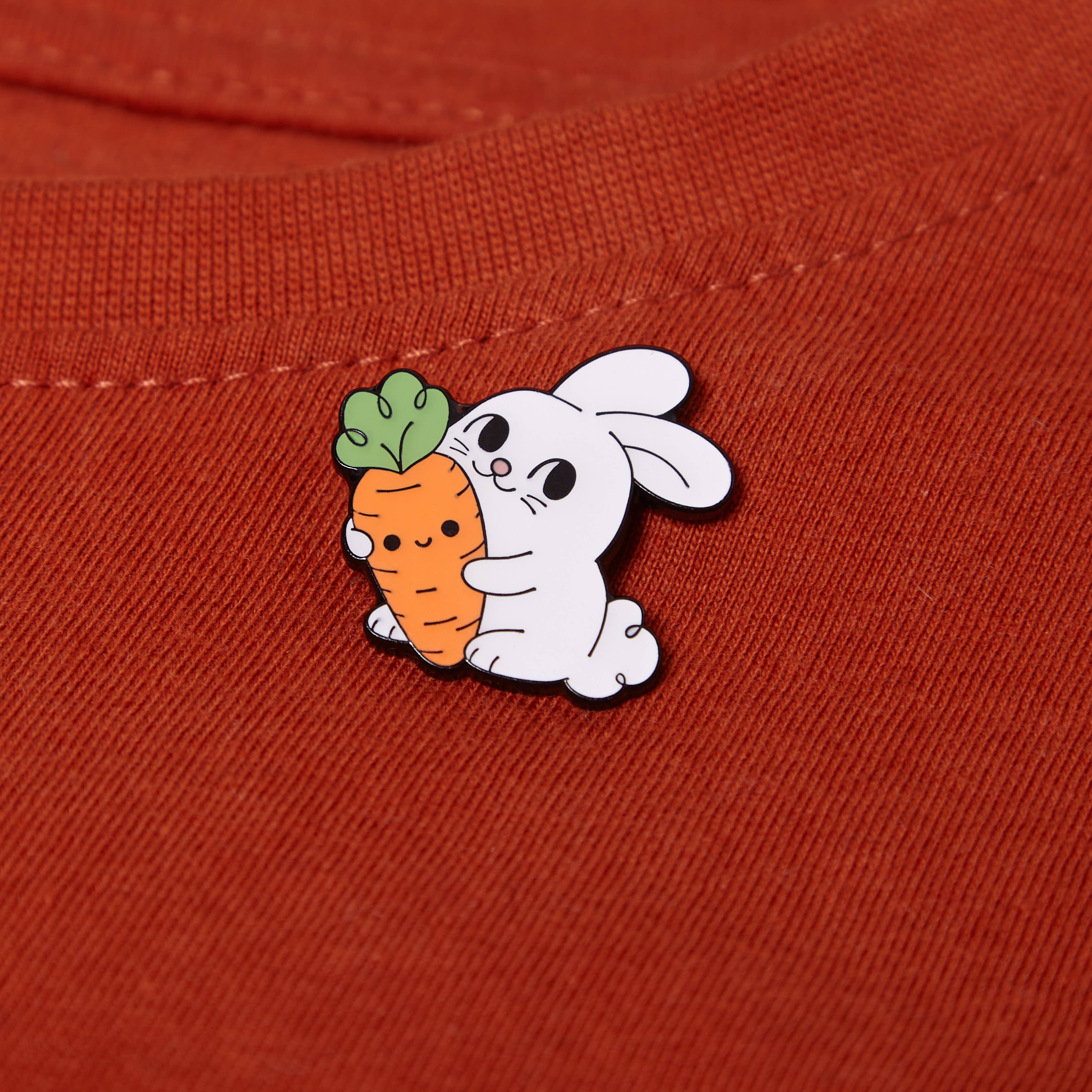 Higglebees - Wholesale Lapel Pin/Button - Bunny Rabbit - Enamel Pin Badge1