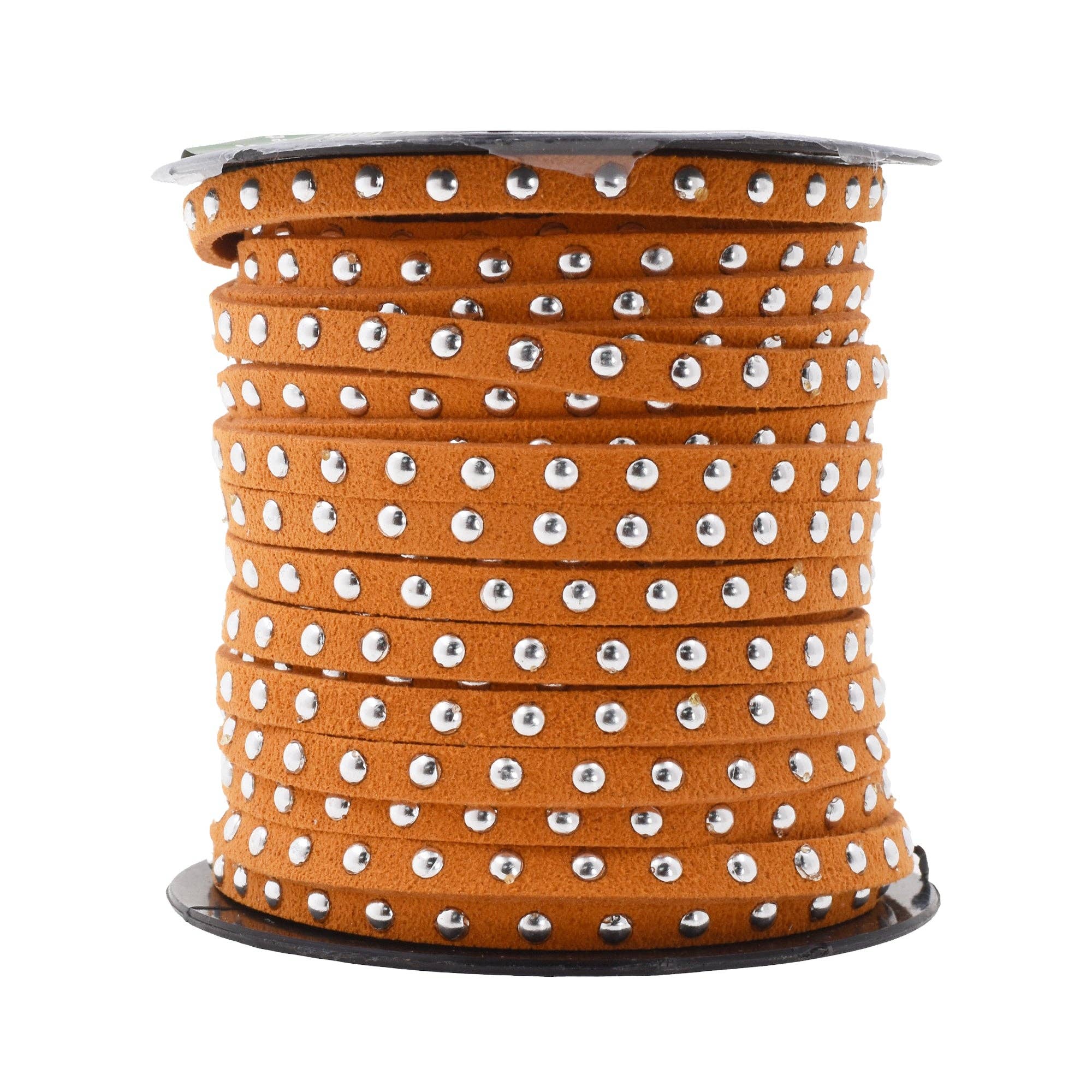 Mandala Crafts - Wholesale Craft supplies - 5mm Studded Faux Suede Cord Rope for Jewelry Making20